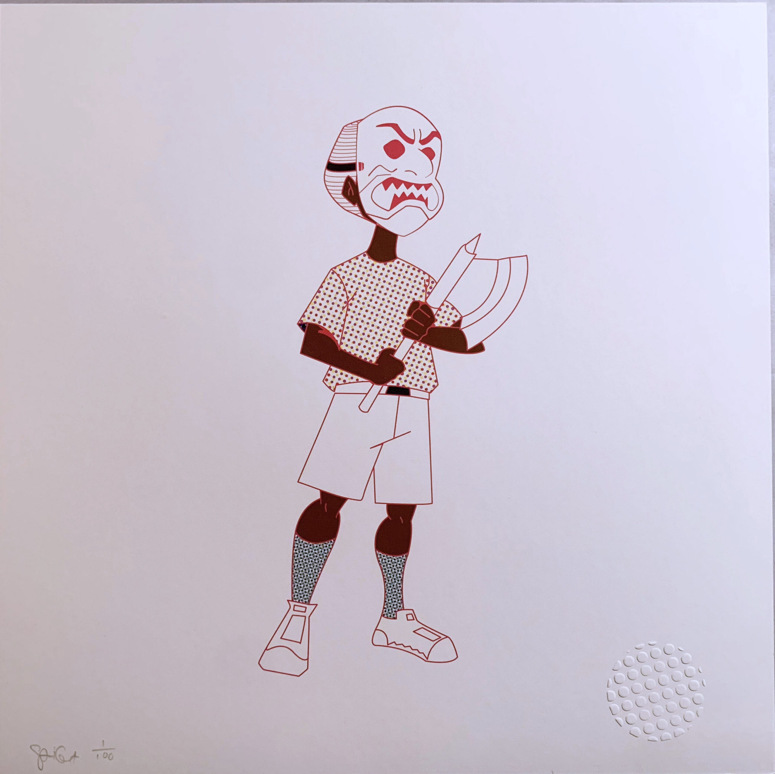 Boy With Axe (Skin Colorway)