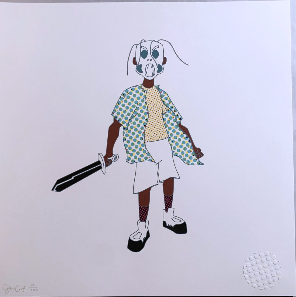 Boy With Sword