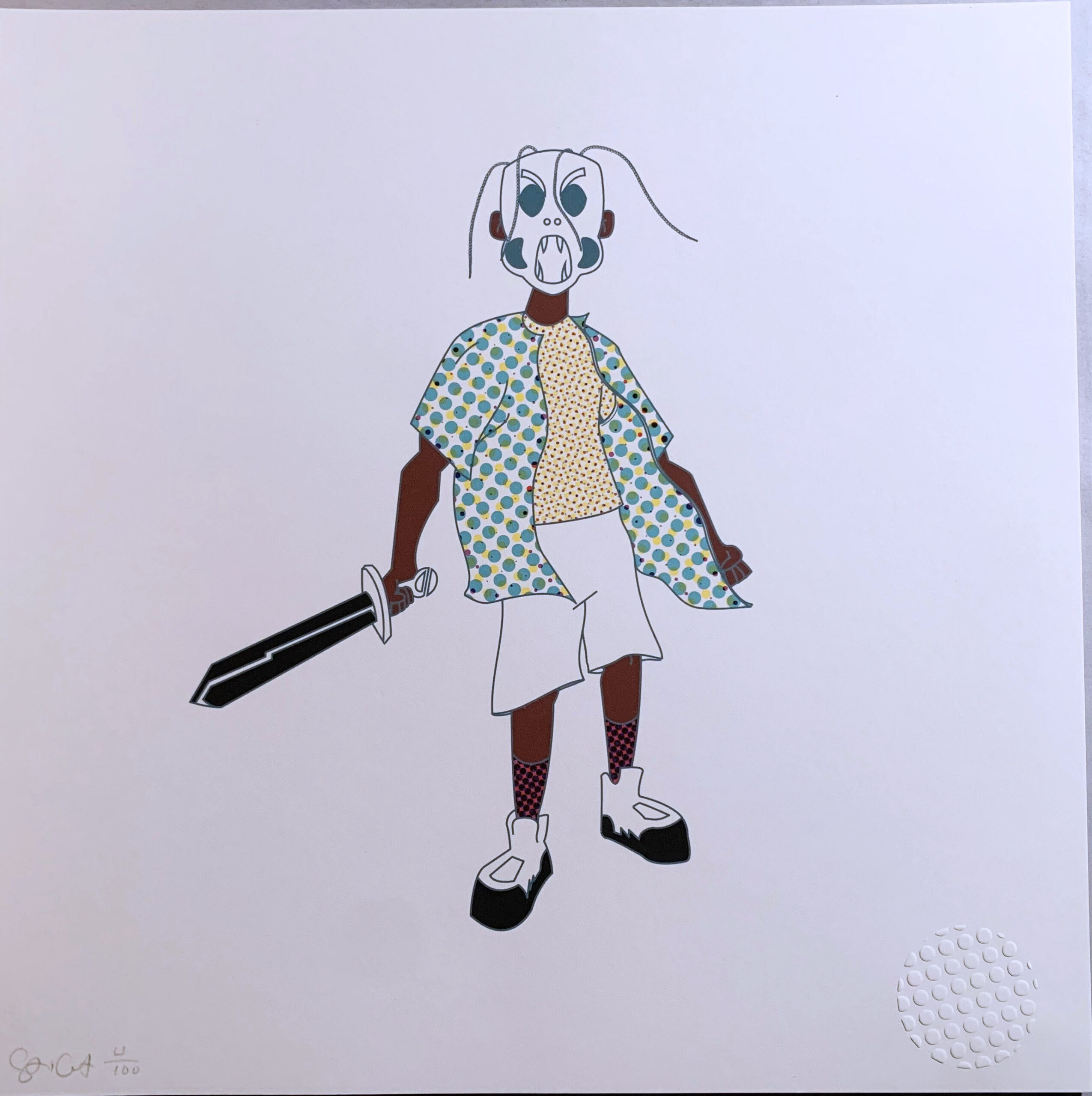 Boy With Sword (Skin Colorway)